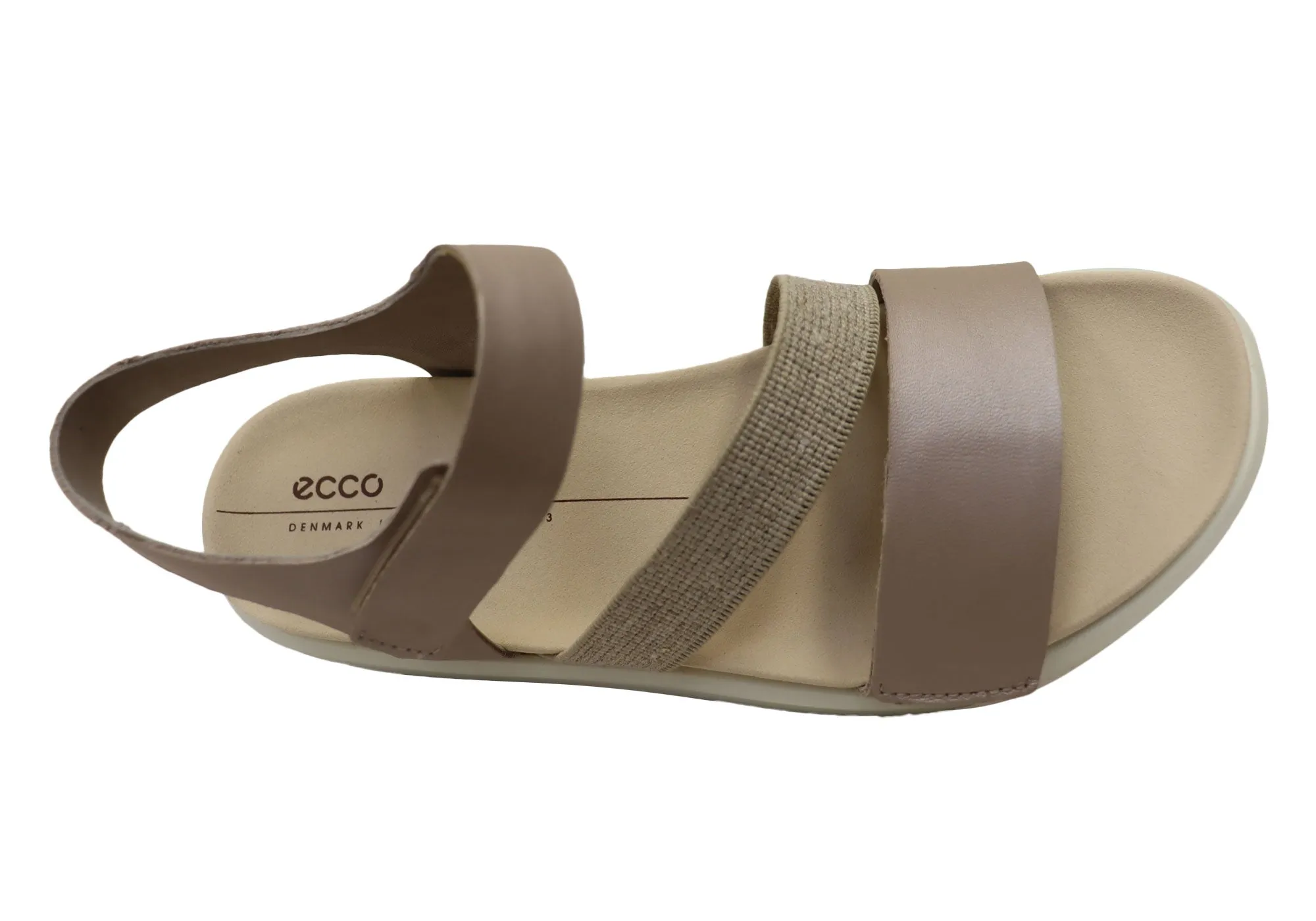 ECCO Damen Flowt Bequeme Ledersandalen ECCO Schuhe