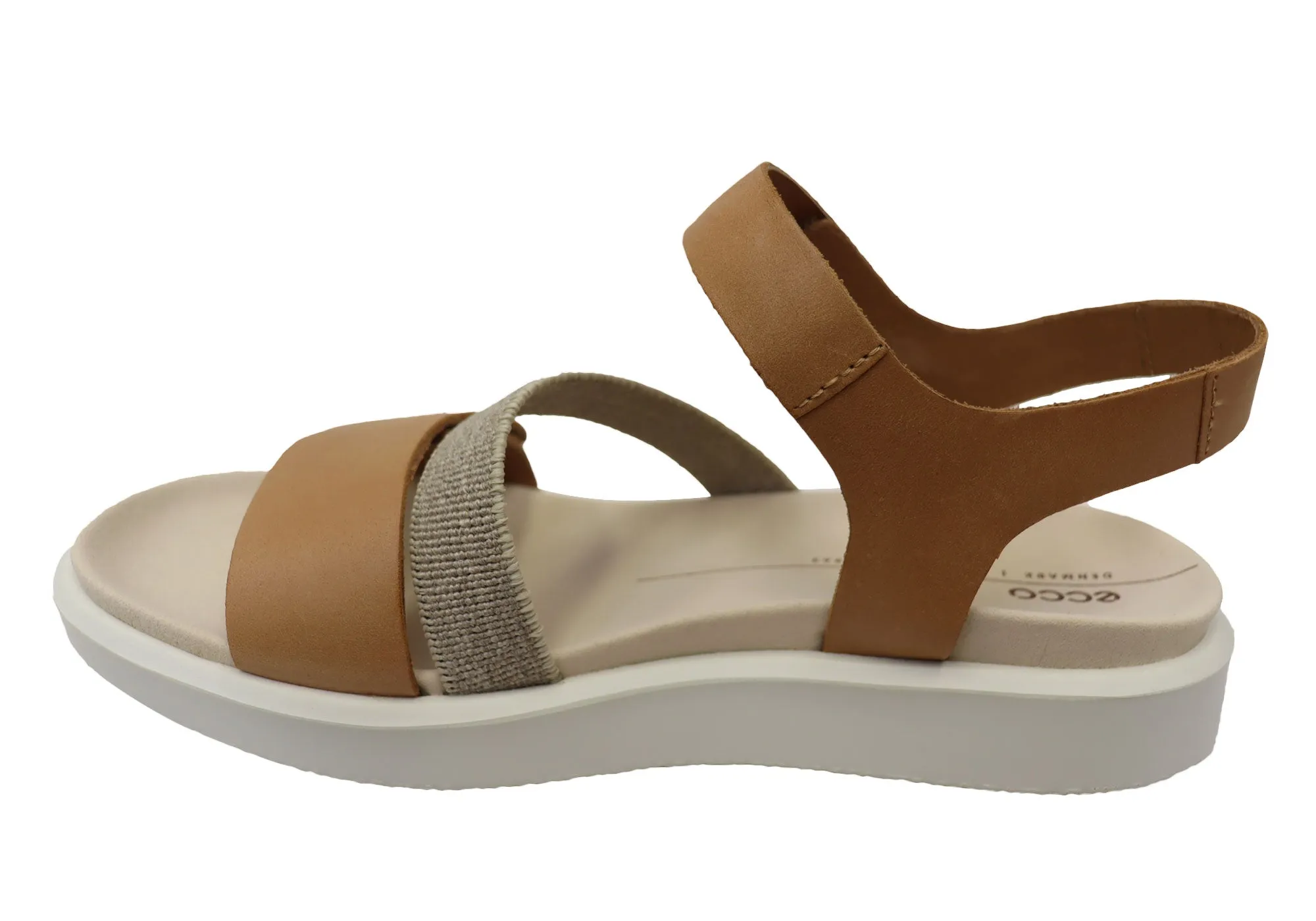 ECCO Damen Flowt Bequeme Ledersandalen ECCO Schuhe
