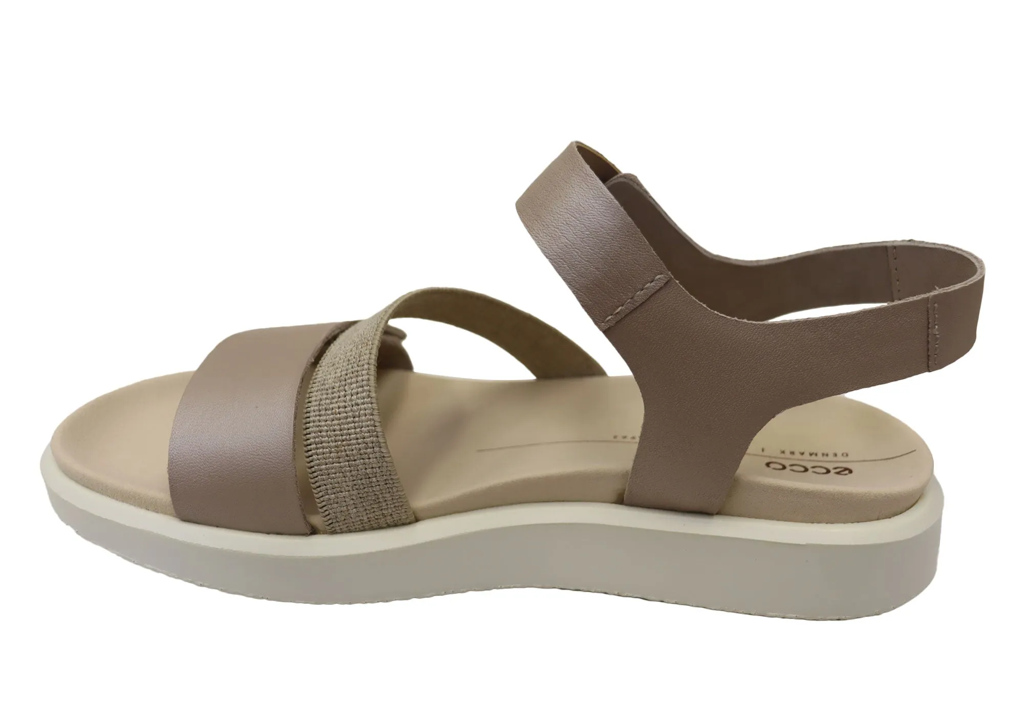 ECCO Damen Flowt Bequeme Ledersandalen ECCO Schuhe