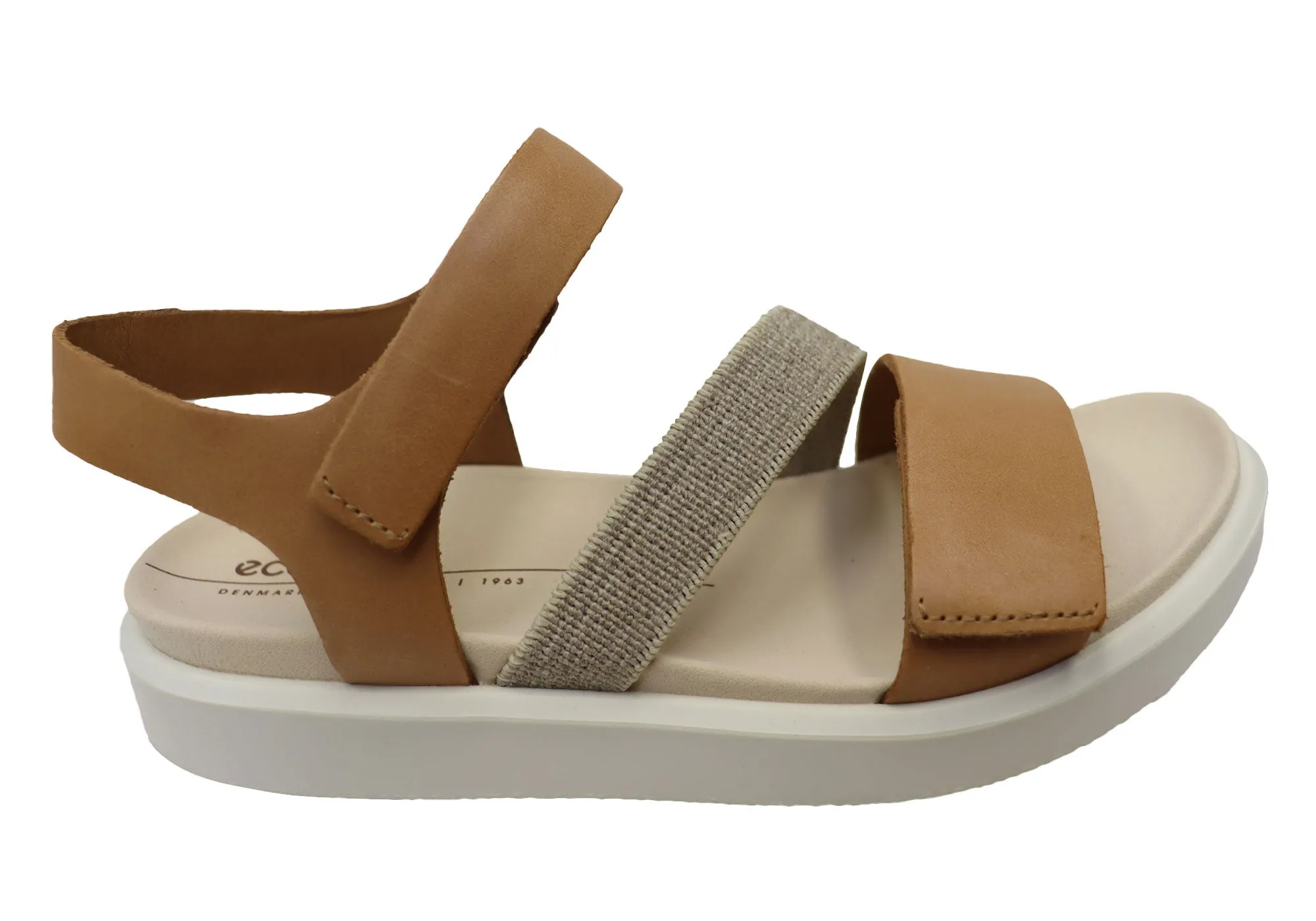 ECCO Damen Flowt Bequeme Ledersandalen ECCO Schuhe