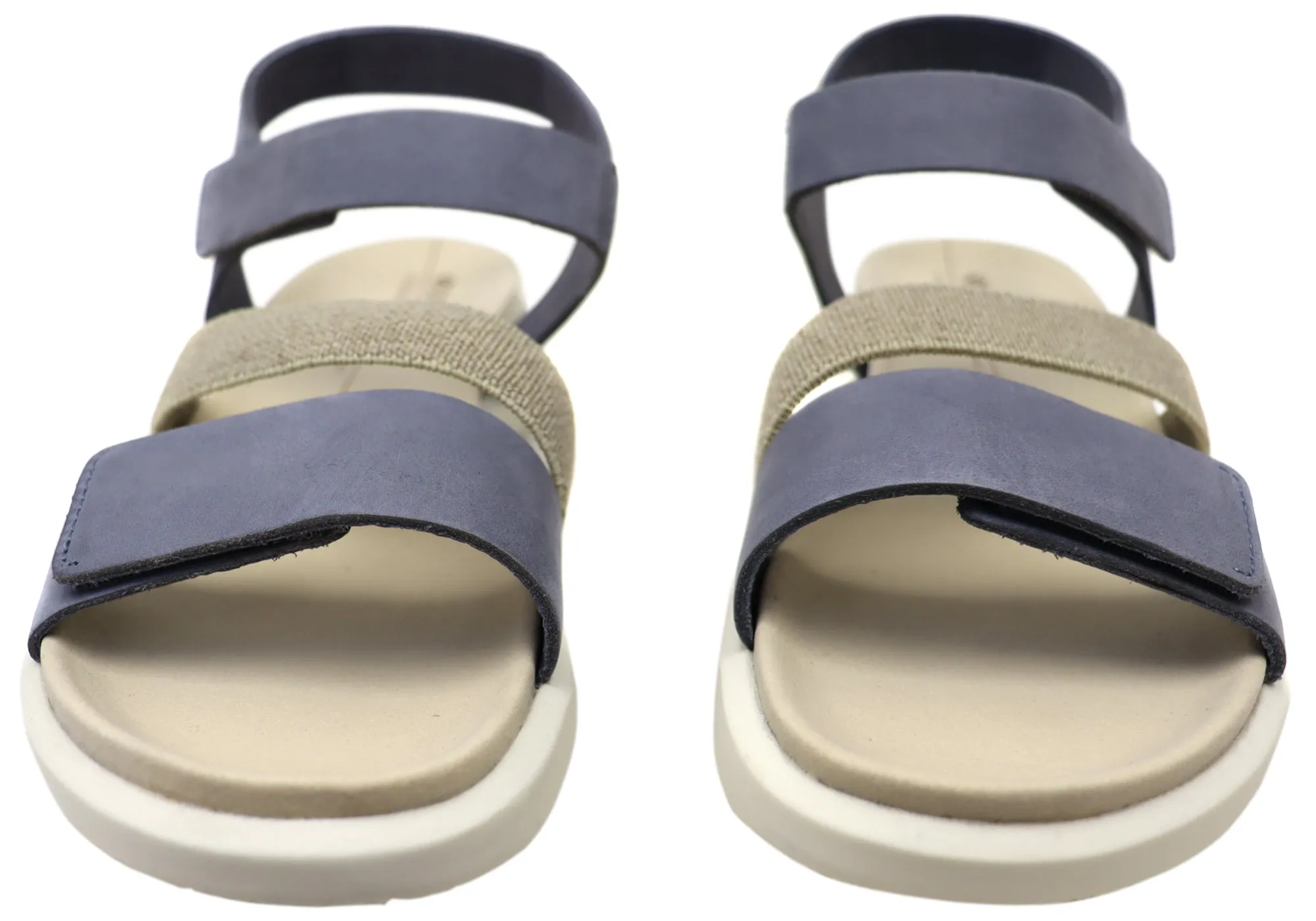 ECCO Damen Flowt Bequeme Ledersandalen ECCO Schuhe