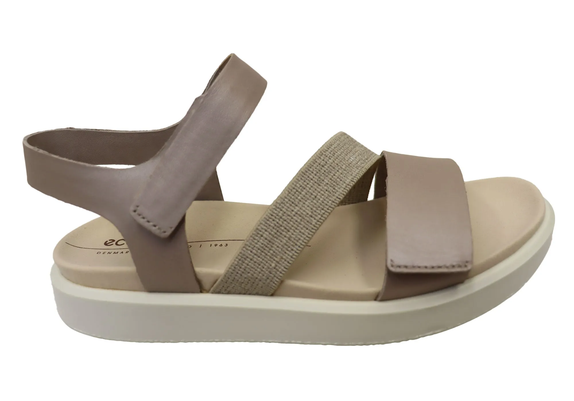 ECCO Damen Flowt Bequeme Ledersandalen ECCO Schuhe