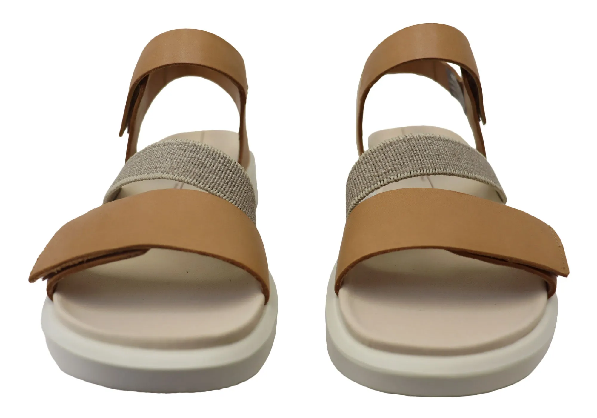 ECCO Damen Flowt Bequeme Ledersandalen ECCO Schuhe