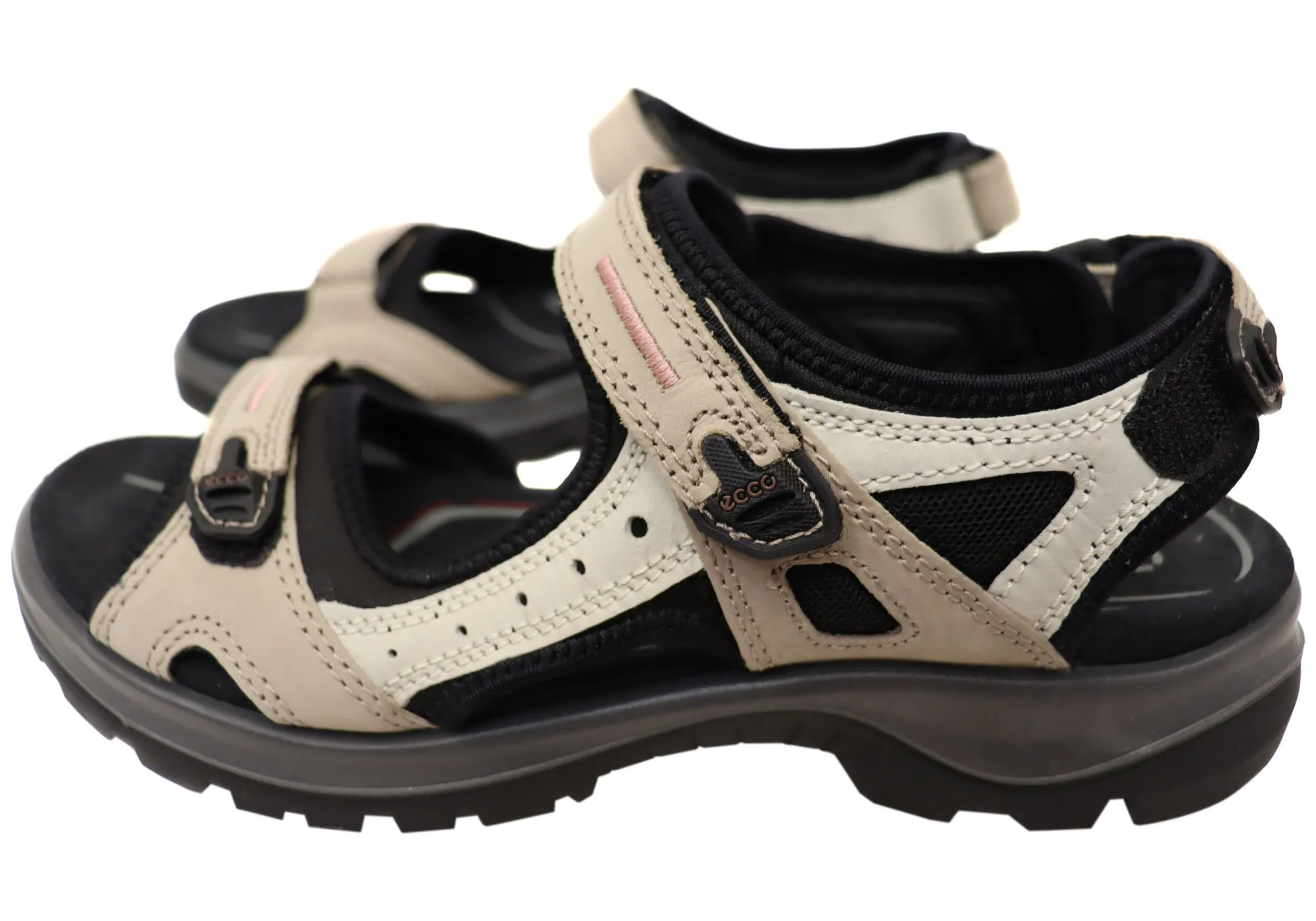 ECCO Damen Offroad Bequeme Leder Sandalen mit verstellbarer Passform ECCO Schuhe