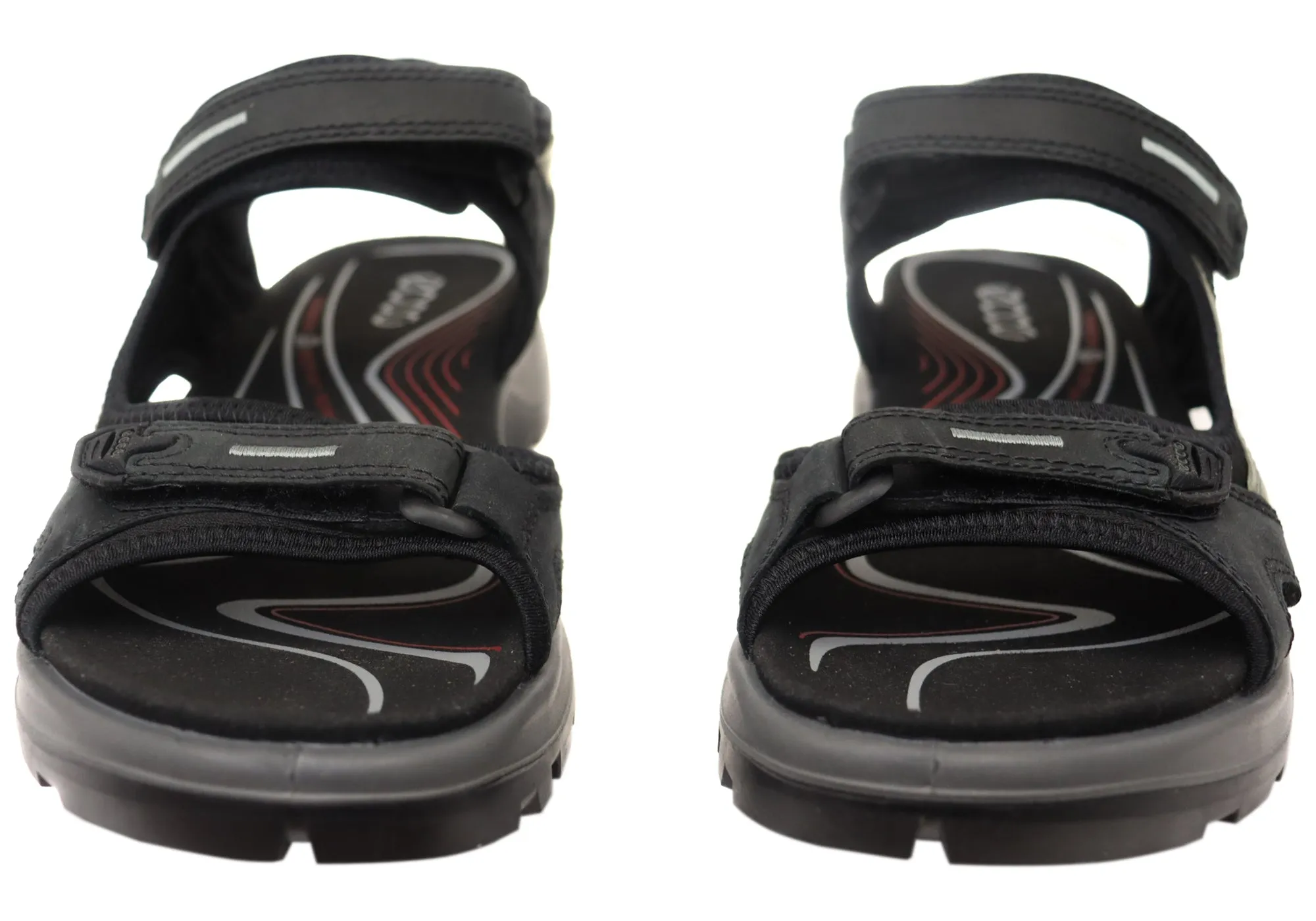 ECCO Damen Offroad Bequeme Leder Sandalen mit verstellbarer Passform ECCO Schuhe