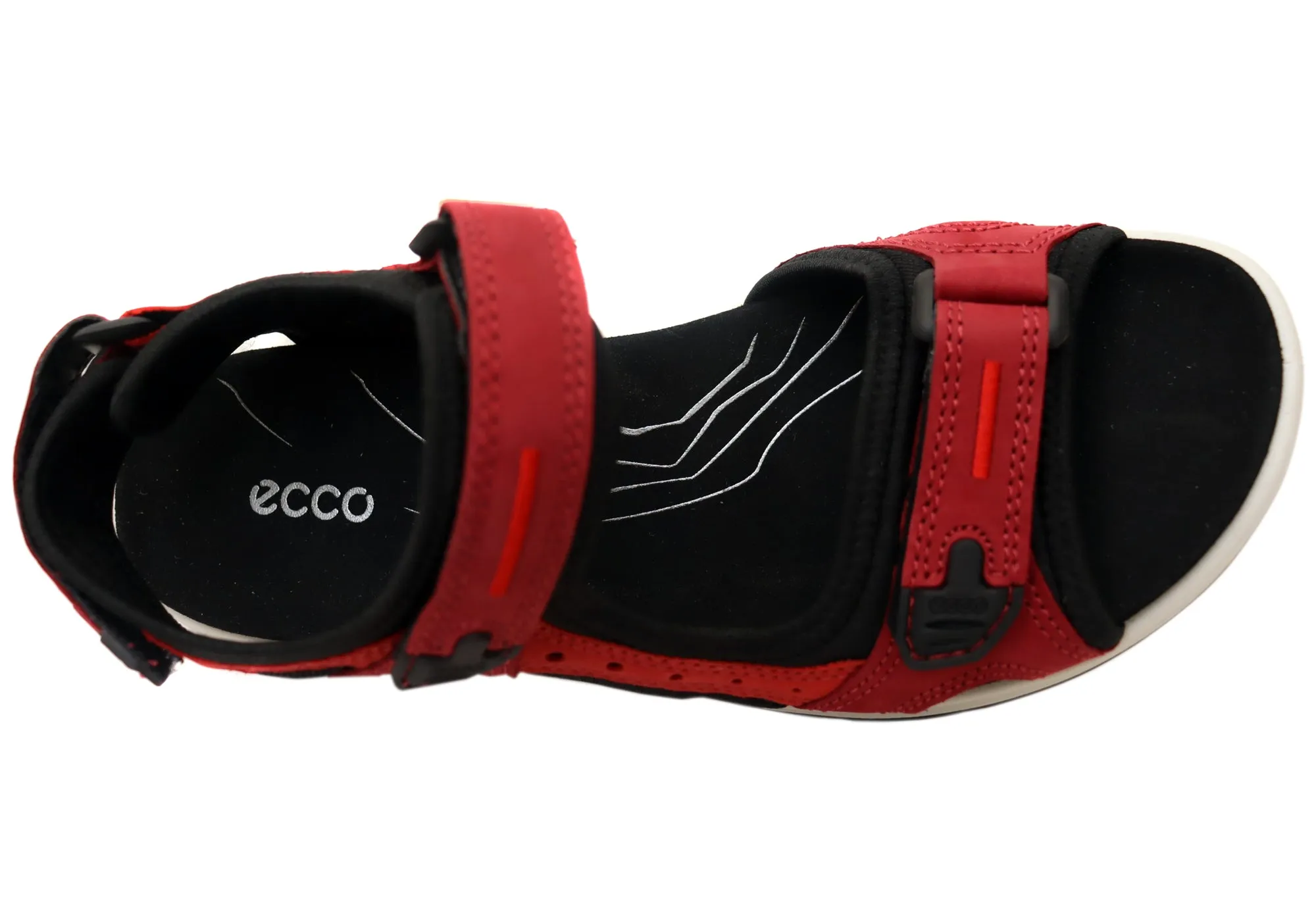 ECCO Damen Offroad Bequeme Leder Sandalen mit verstellbarer Passform ECCO Schuhe