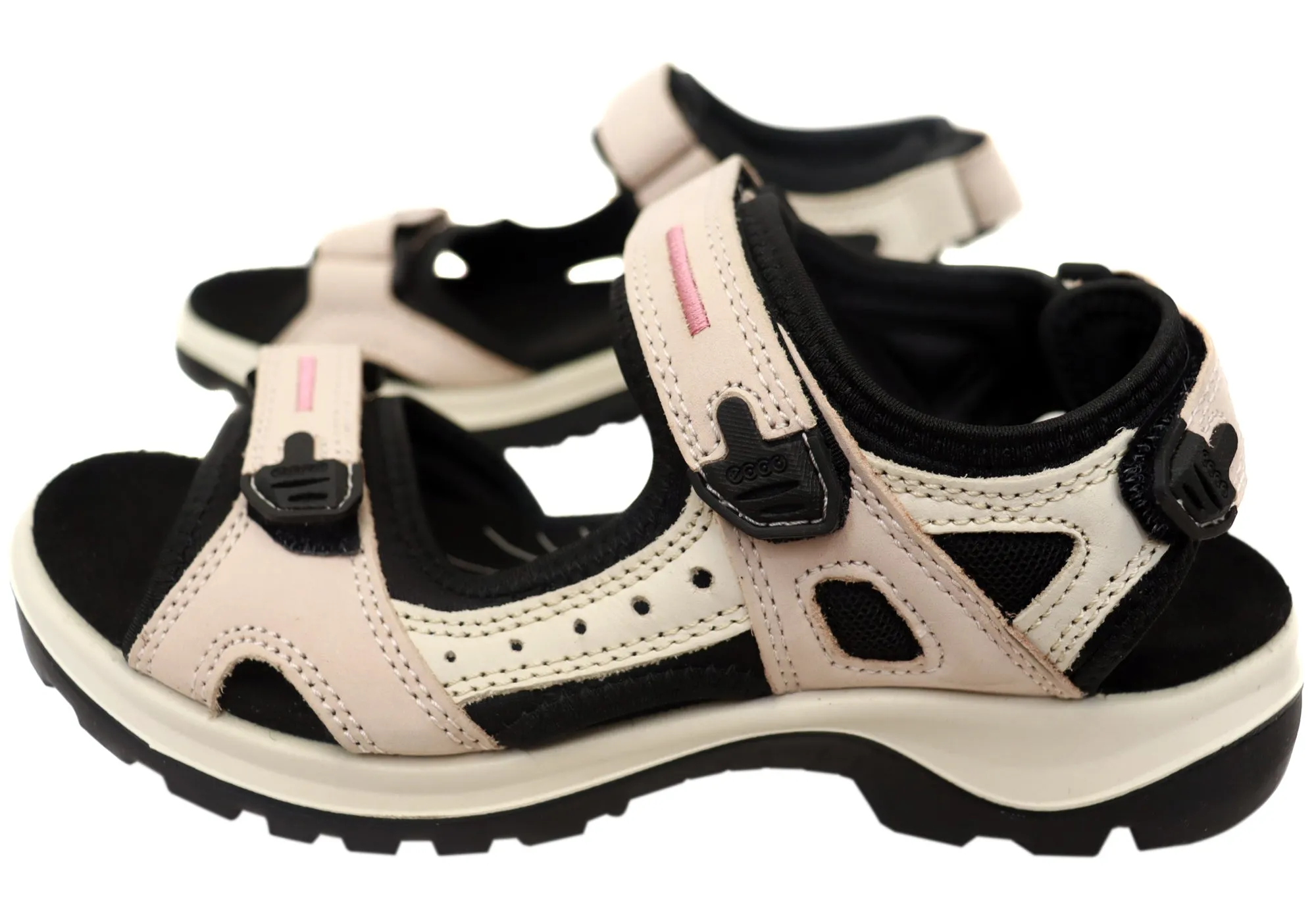 ECCO Damen Offroad Bequeme Leder Sandalen mit verstellbarer Passform ECCO Schuhe