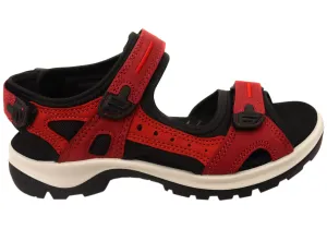 ECCO Damen Offroad Bequeme Leder Sandalen mit verstellbarer Passform ECCO Schuhe