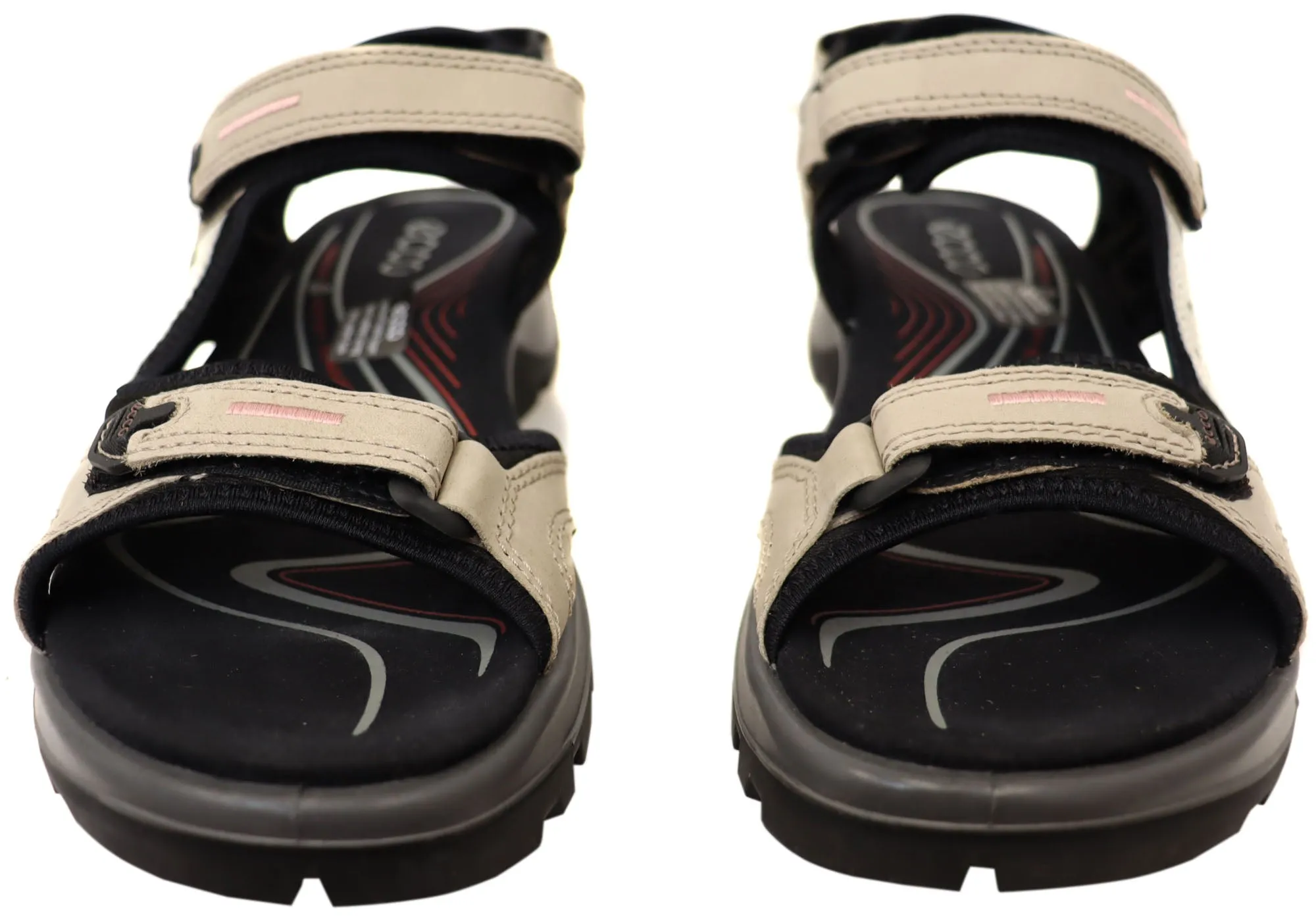 ECCO Damen Offroad Bequeme Leder Sandalen mit verstellbarer Passform ECCO Schuhe