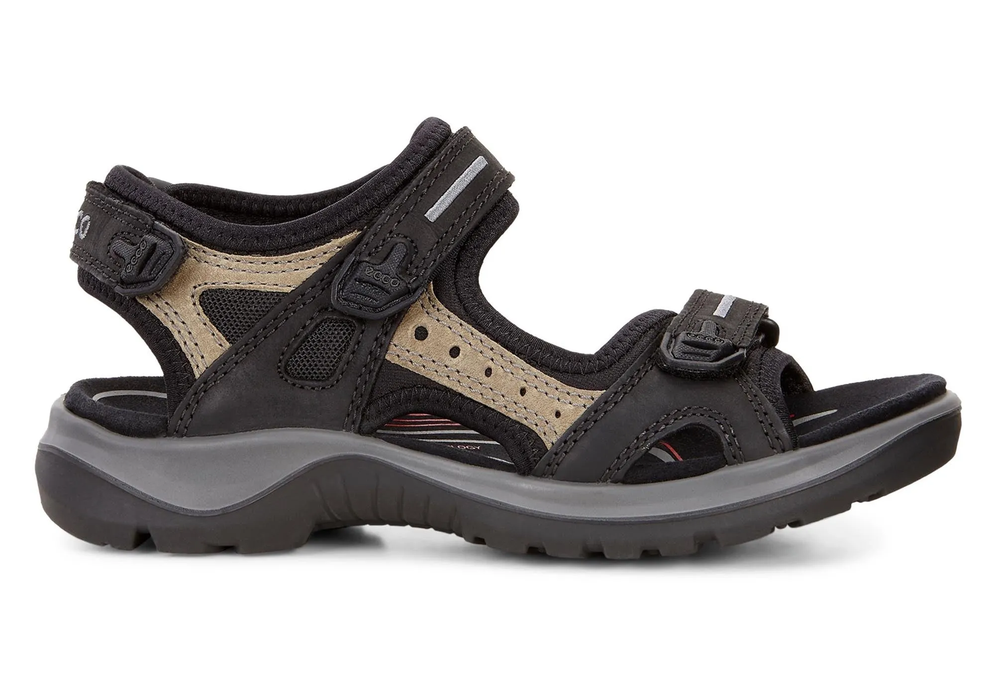 ECCO Damen Offroad Bequeme Leder Sandalen mit verstellbarer Passform ECCO Schuhe