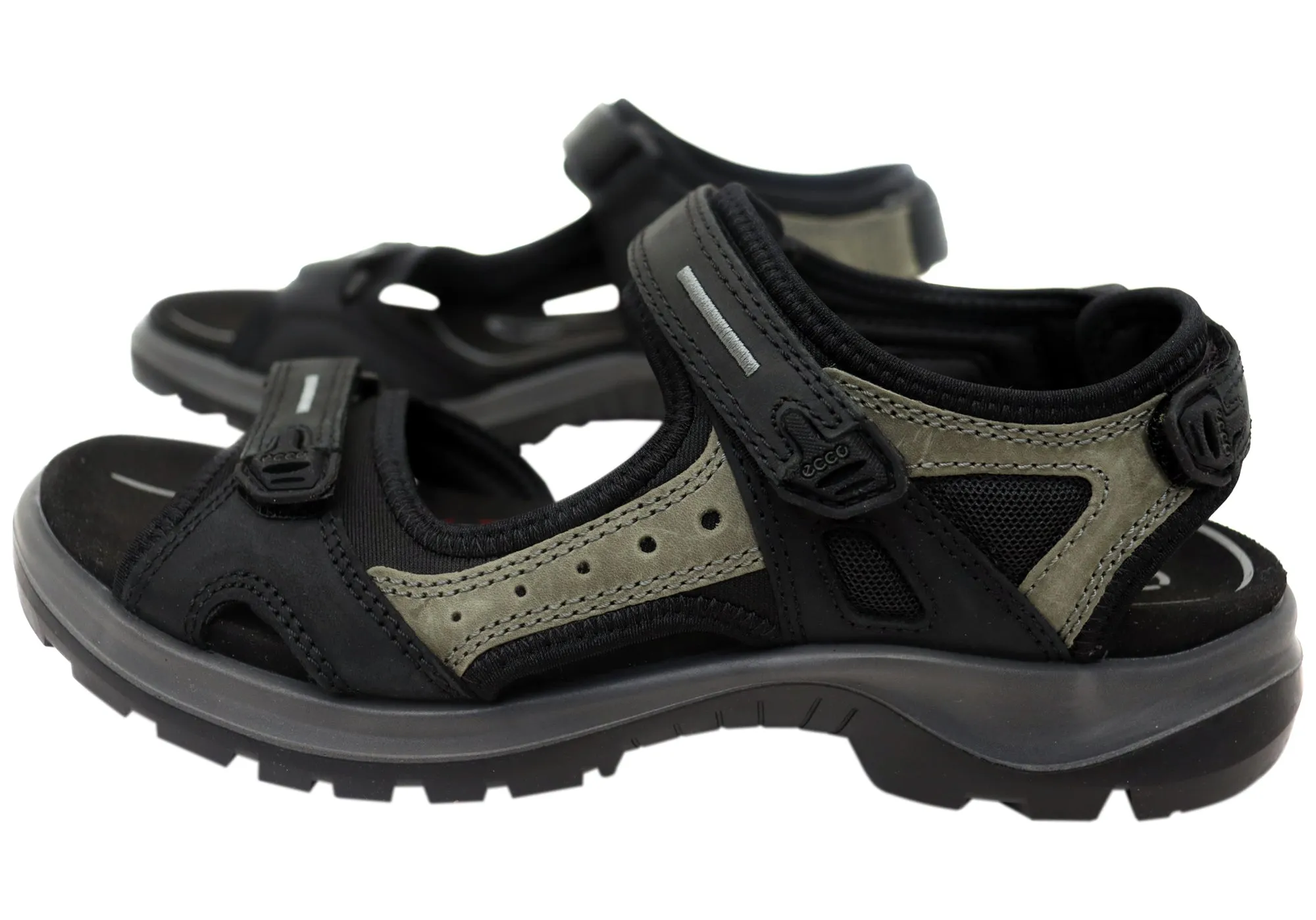 ECCO Damen Offroad Bequeme Leder Sandalen mit verstellbarer Passform ECCO Schuhe