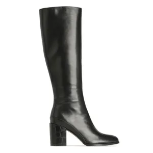 EOS Cashmere Schwarz Croc Schuhe_Eos