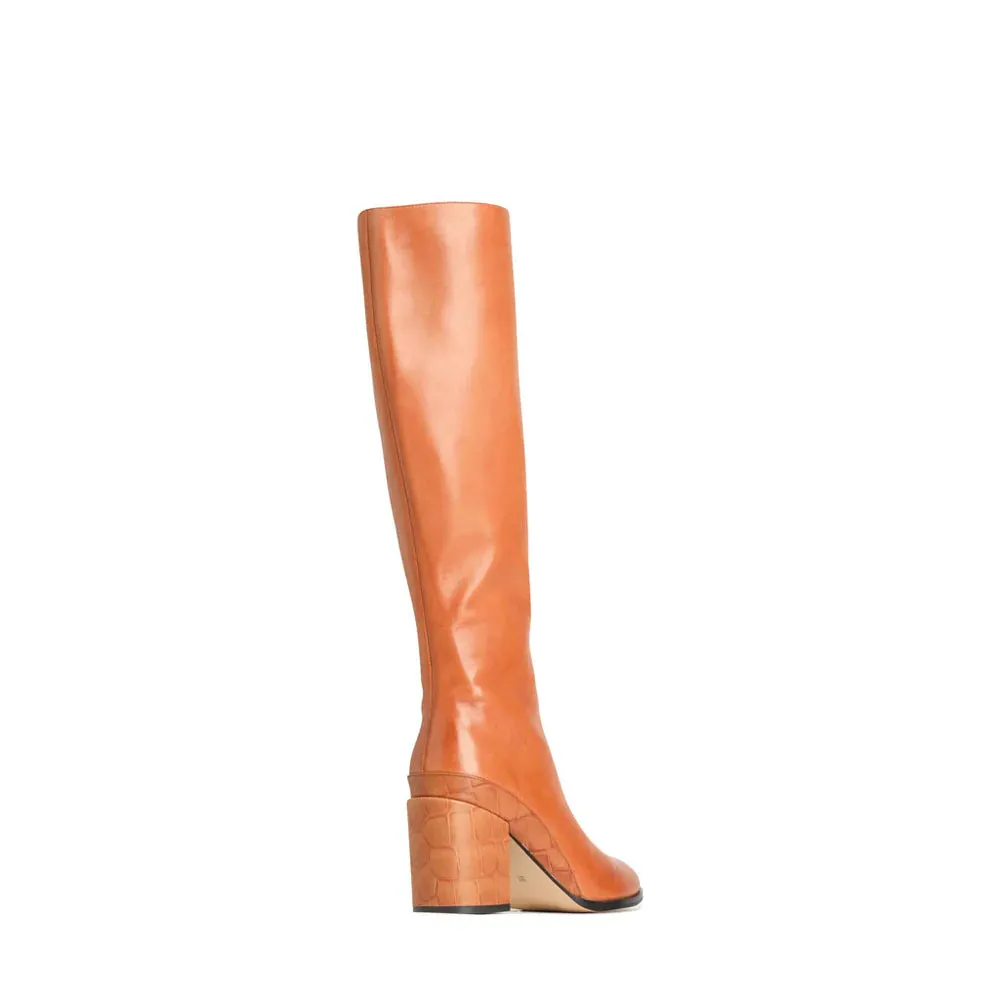 EOS Cashmere Brandy Croc Schuhe_Eos