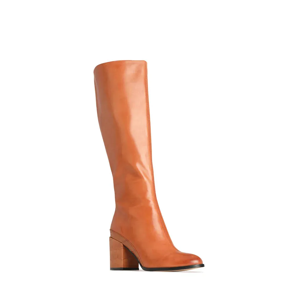 EOS Cashmere Brandy Croc Schuhe_Eos