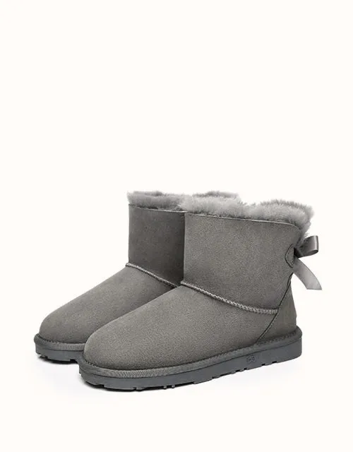 EVERAU® Mini Back Bow UGG-Schuhe