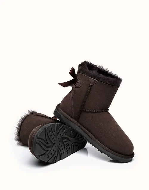 EVERAU® Mini Back Bow UGG-Schuhe