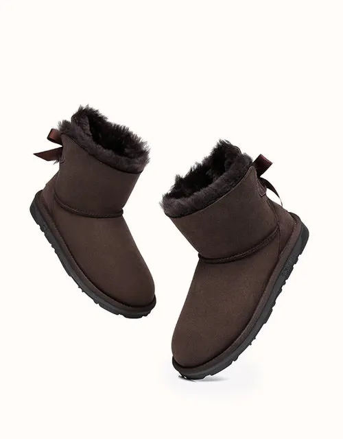 EVERAU® Mini Back Bow UGG-Schuhe