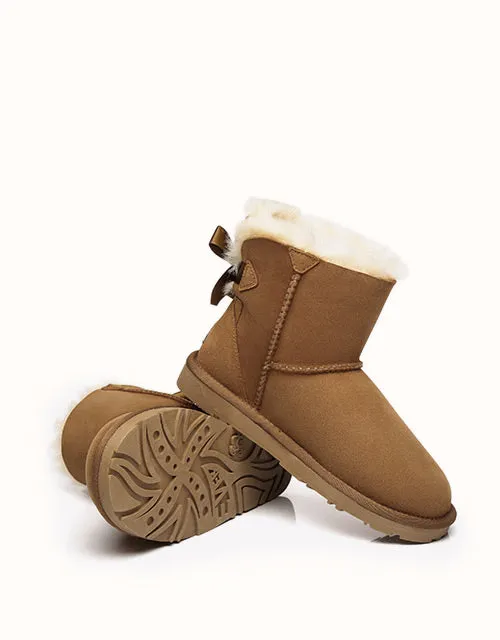 EVERAU® Mini Back Bow UGG-Schuhe