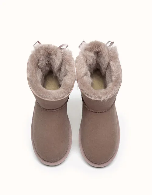 EVERAU® Mini Back Bow UGG-Schuhe