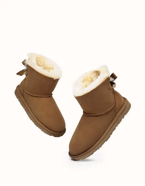 EVERAU® Mini Back Bow UGG-Schuhe