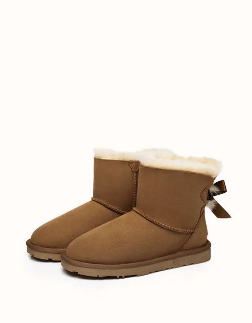 EVERAU® Mini Back Bow UGG-Schuhe