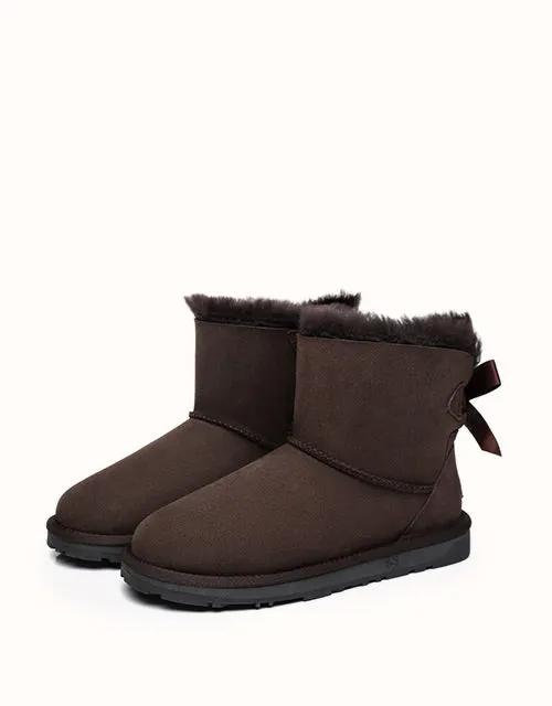 EVERAU® Mini Back Bow UGG-Schuhe