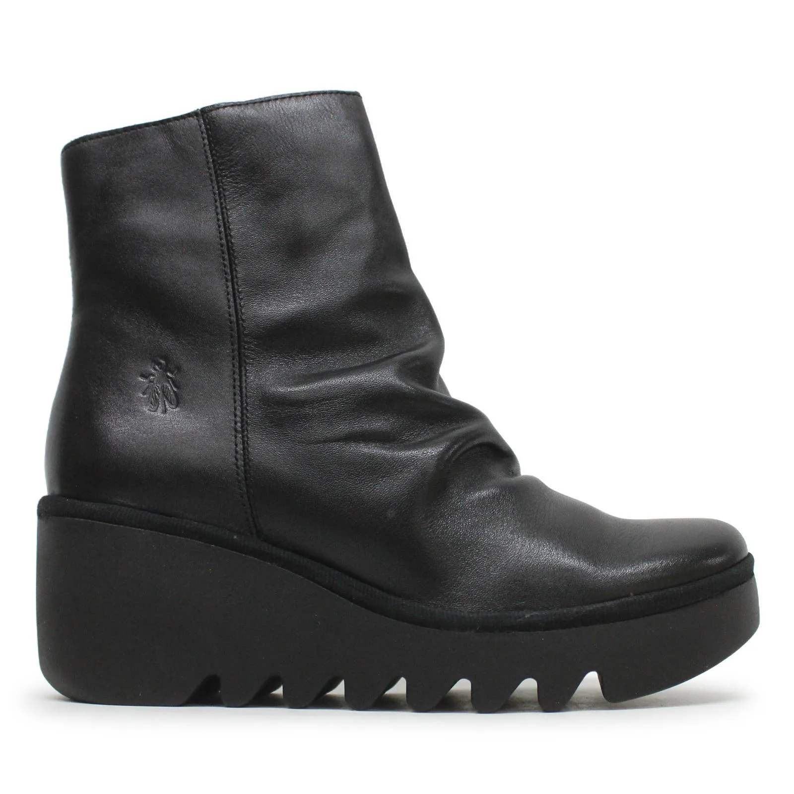 Fly London BAAN538FLY Dublin Leder Slip-On Stiefel für Damen
