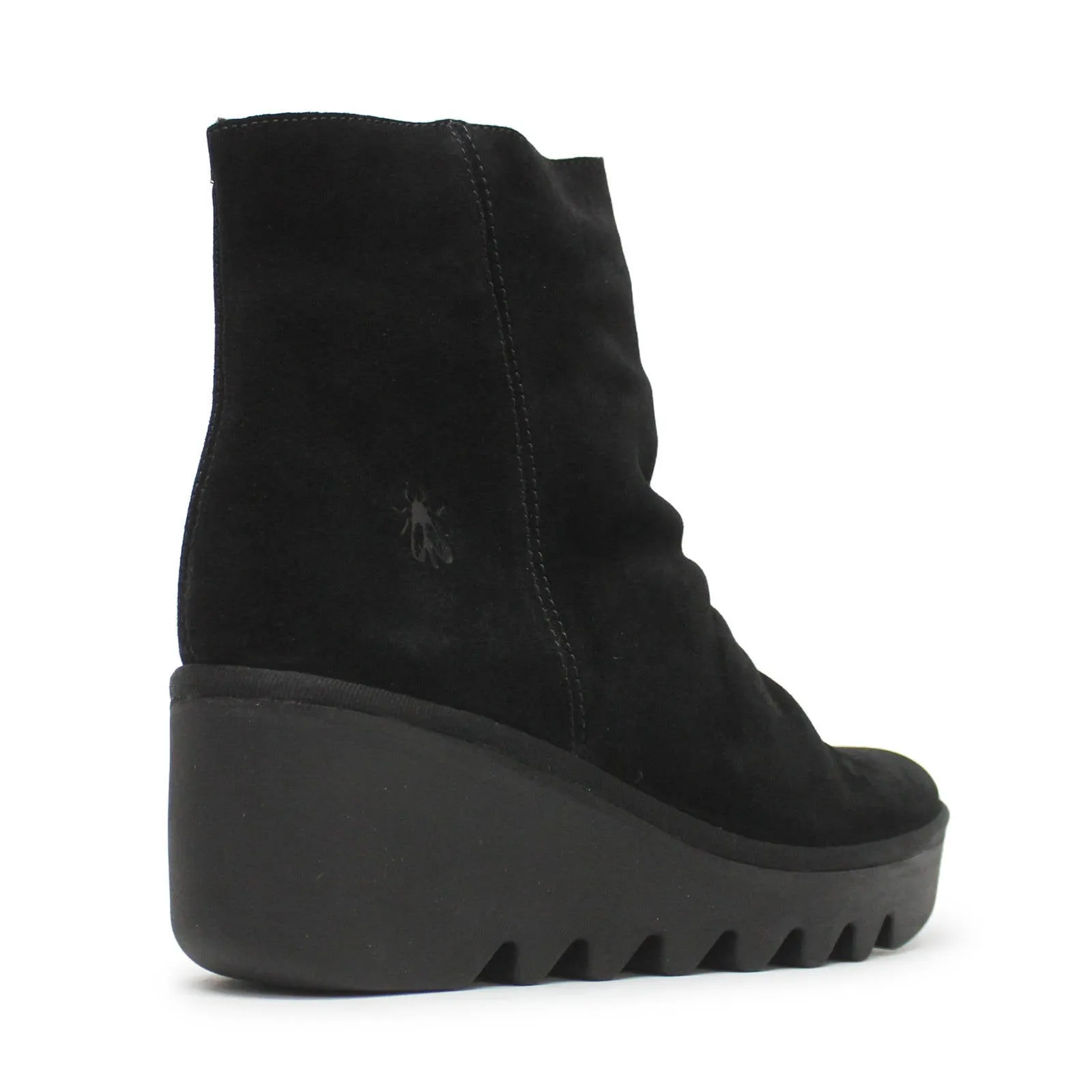 Fly London BAAN538FLY Öl Wildleder Damen Schlupfstiefel