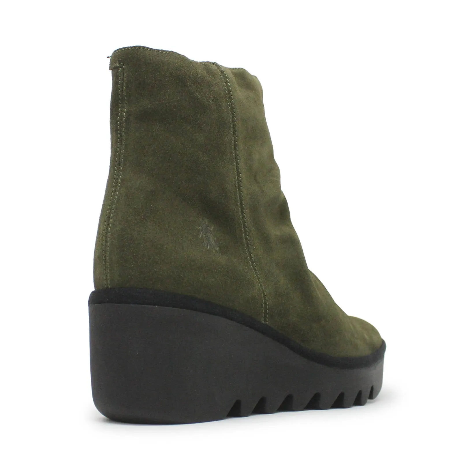 Fly London BAAN538FLY Öl Wildleder Damen Schlupfstiefel