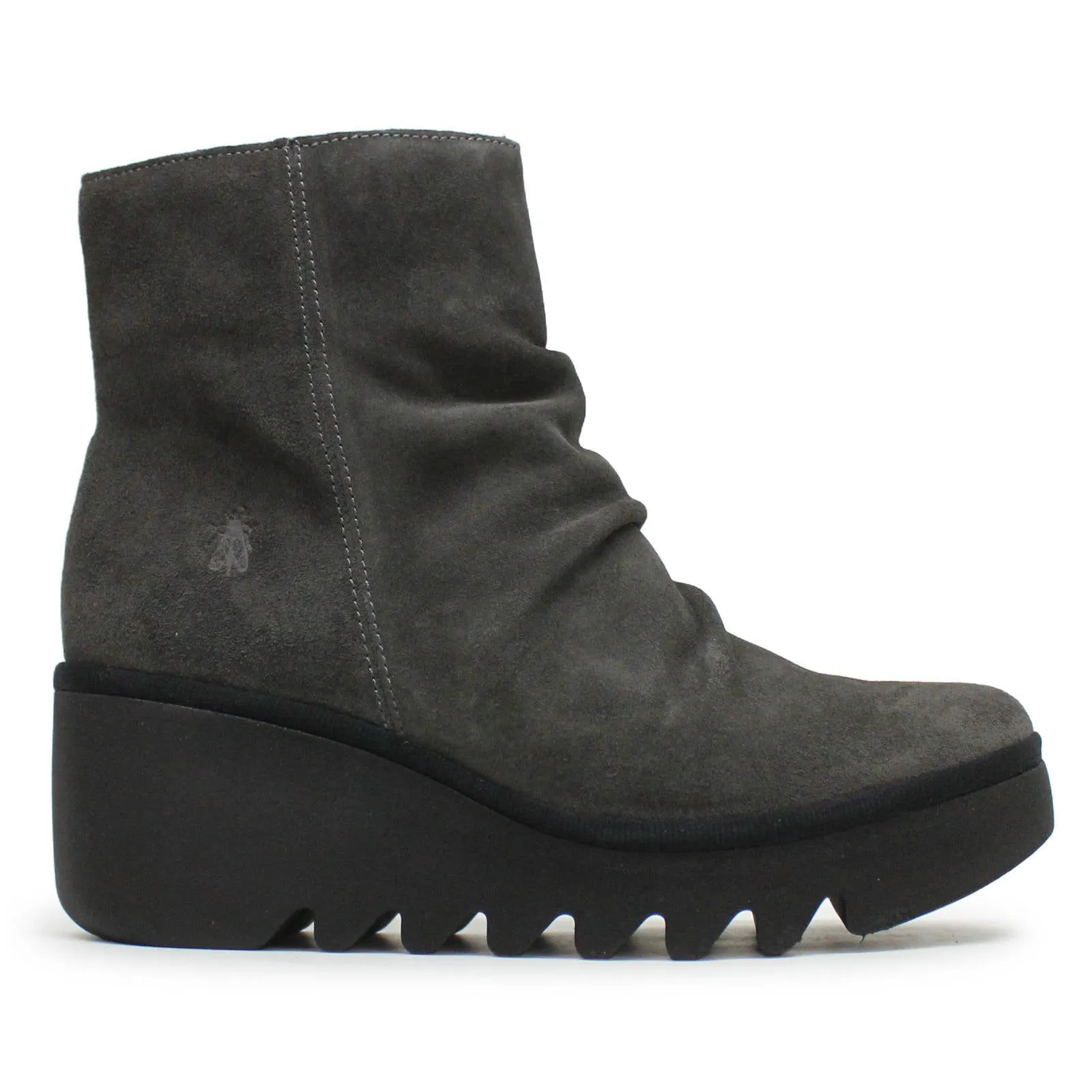Fly London BAAN538FLY Öl Wildleder Damen Schlupfstiefel