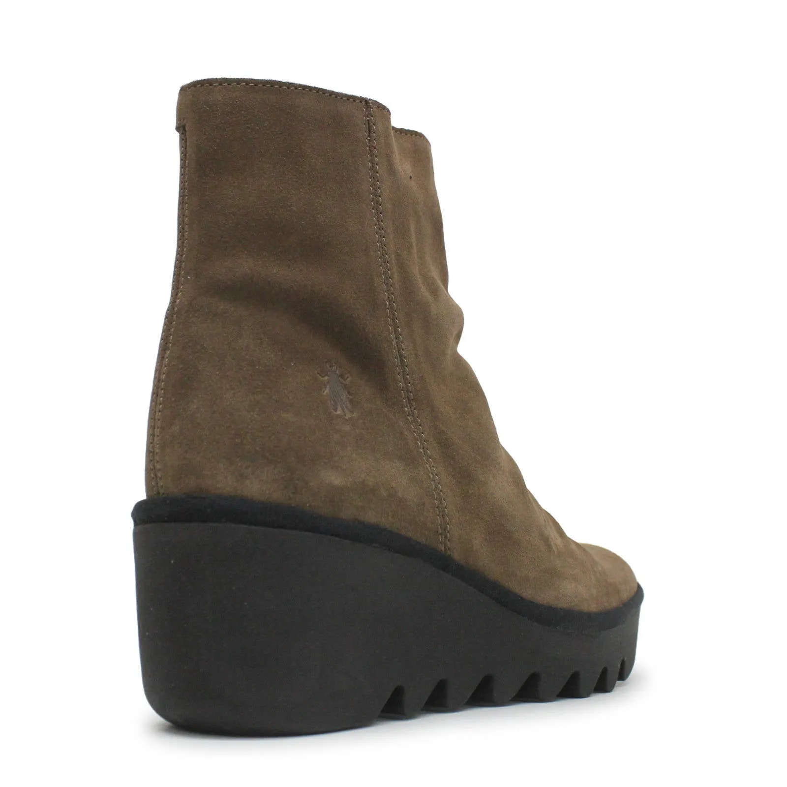 Fly London BAAN538FLY Öl Wildleder Damen Schlupfstiefel