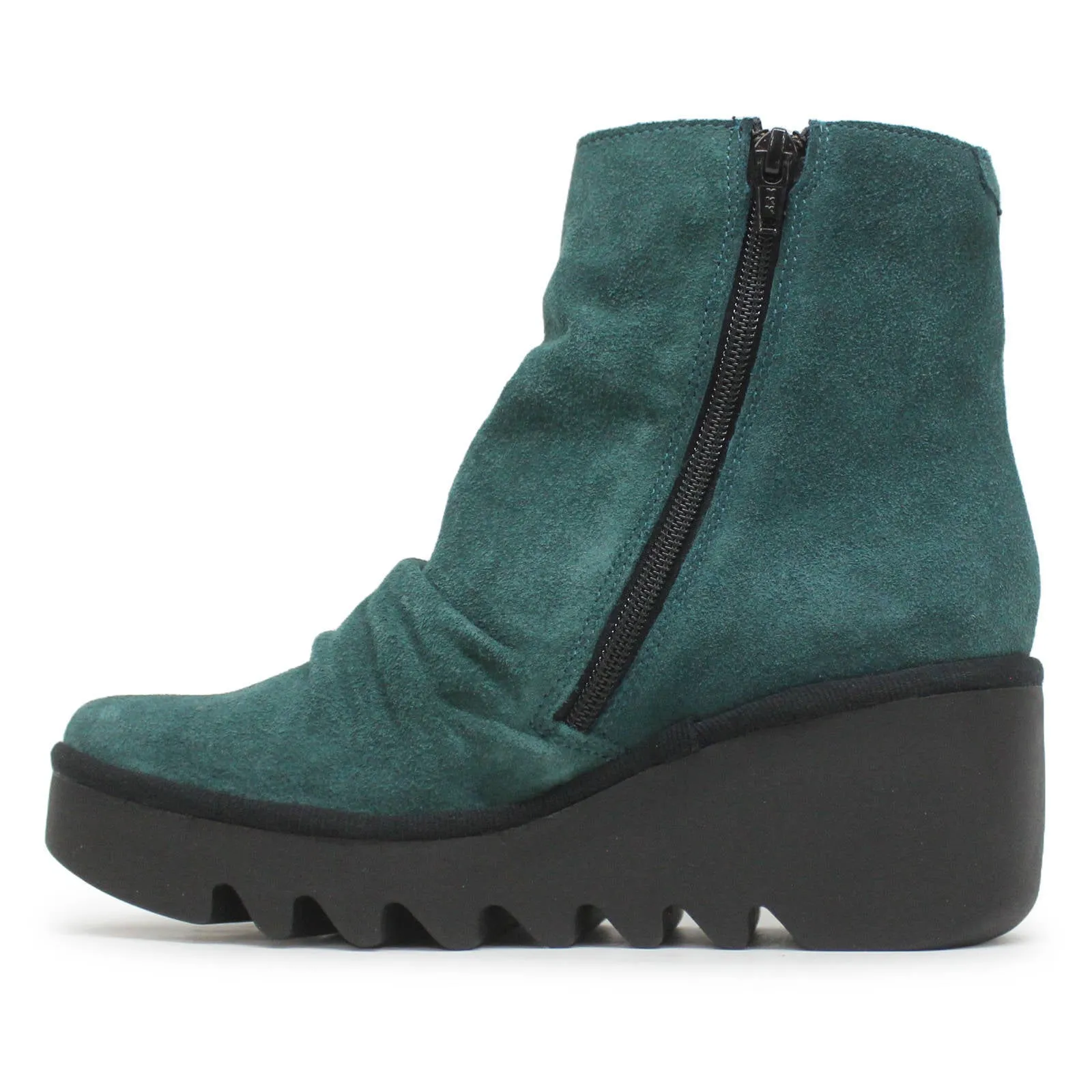 Fly London BAAN538FLY Öl Wildleder Damen Schlupfstiefel