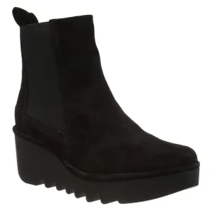 Fly London BAGU233FLY Wildleder Chelsea Stiefeletten mit Keilabsatz für Damen