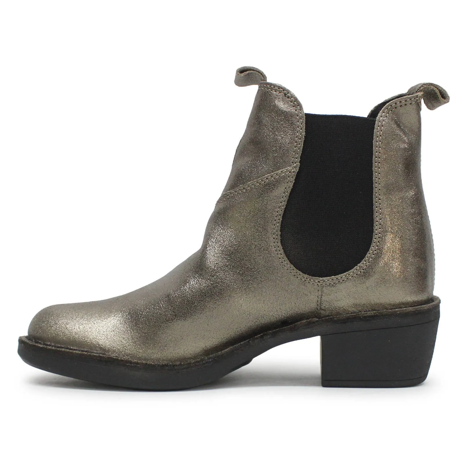 Fly London MEME030FLY Valley Leder Chelsea-Stiefel für Damen