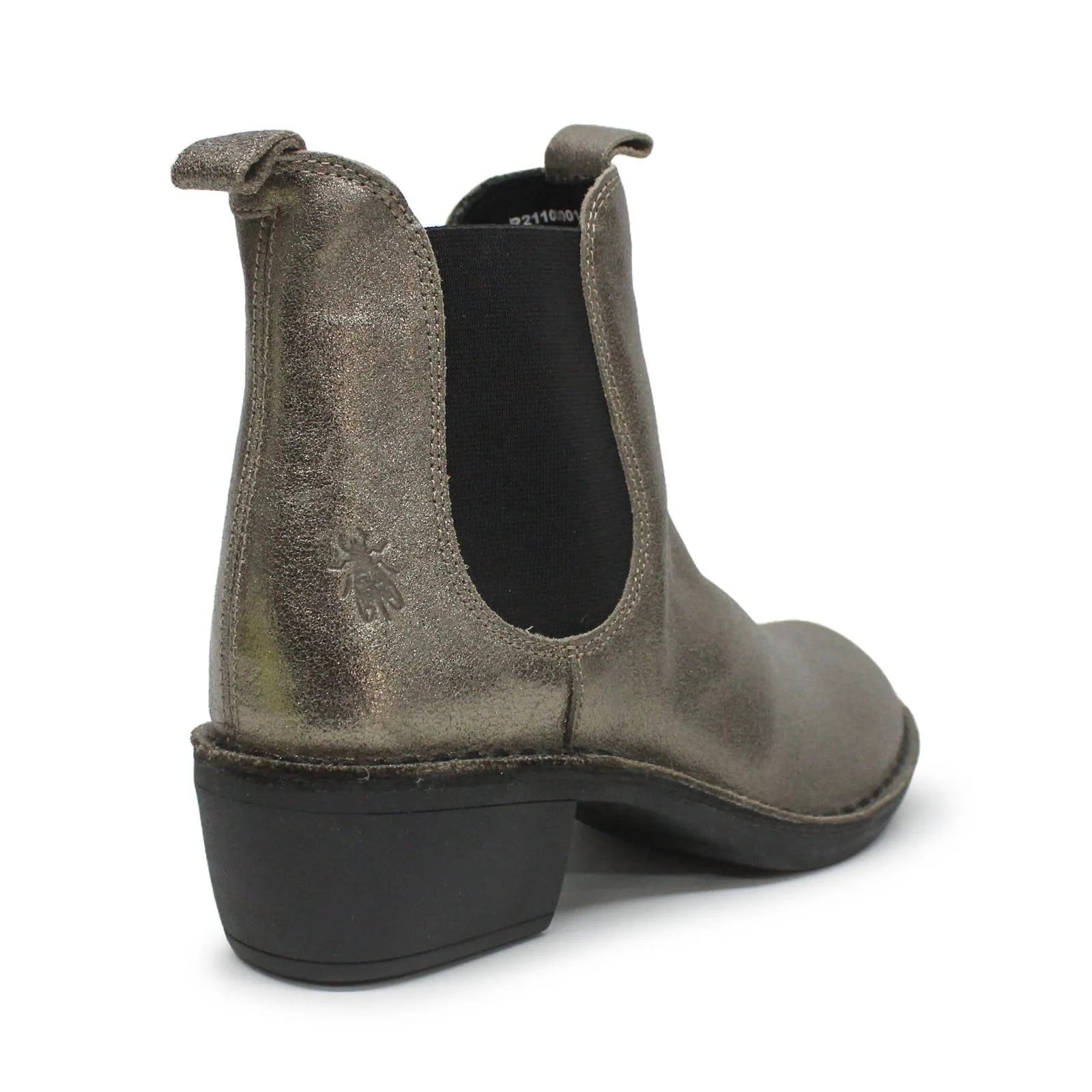 Fly London MEME030FLY Valley Leder Chelsea-Stiefel für Damen
