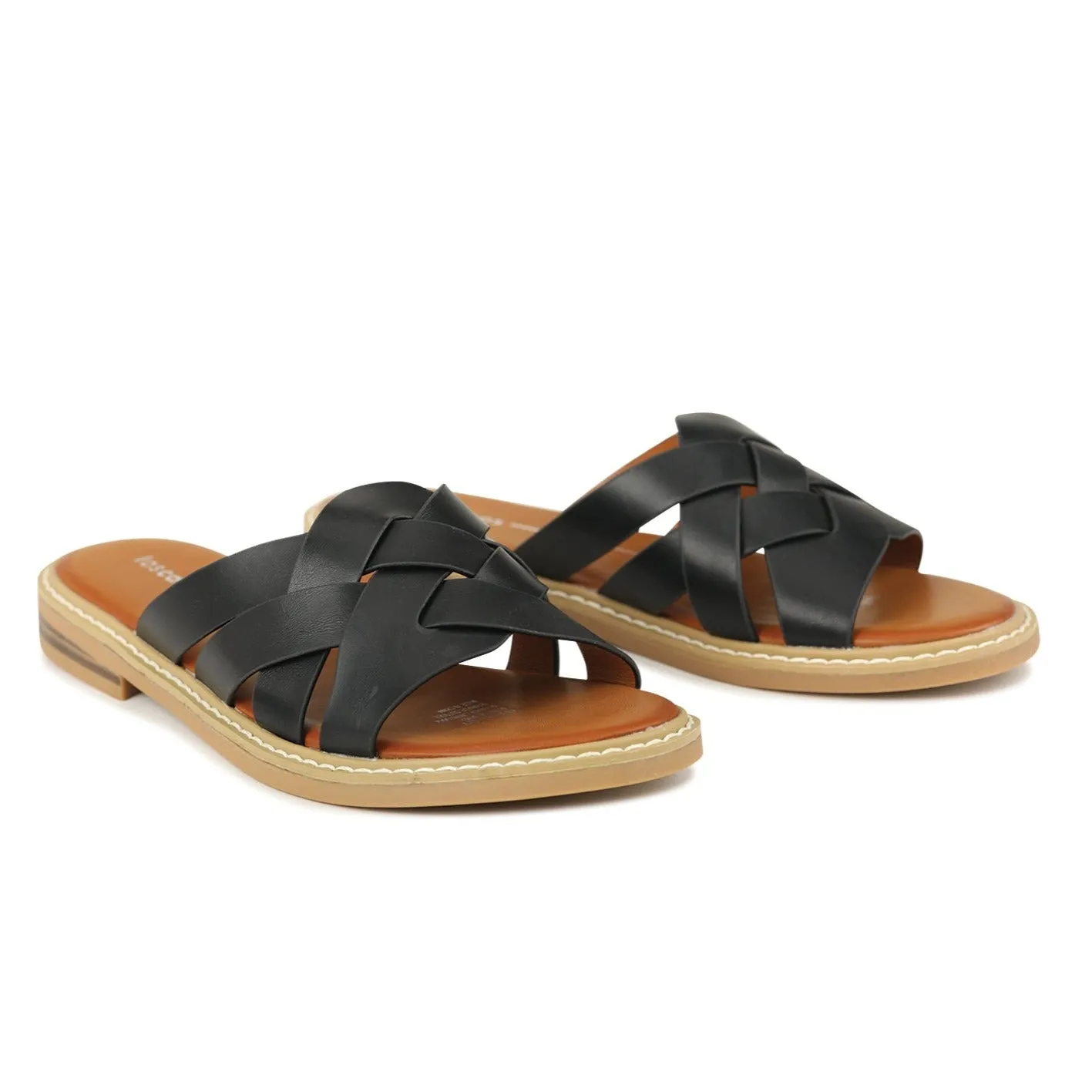 GARI Riemen-Sandalen mit Schieber
