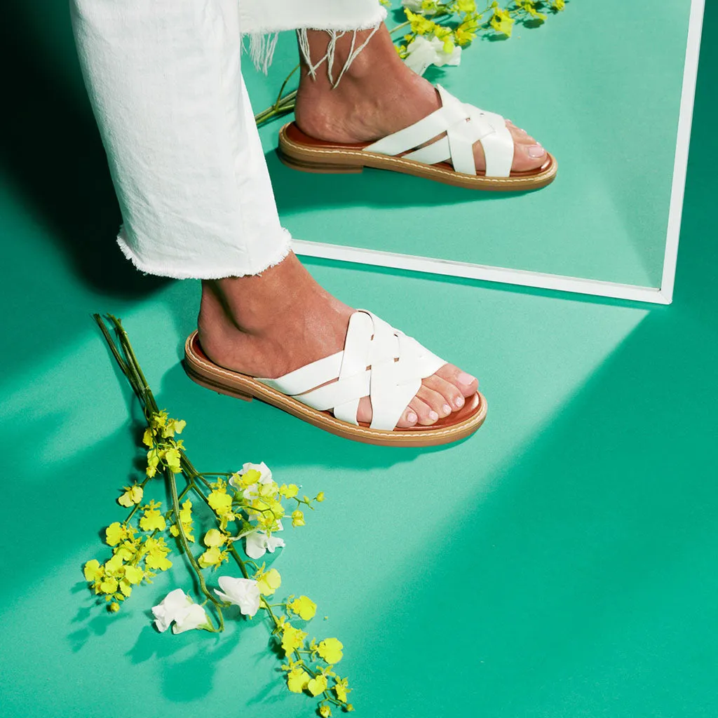 GARI Riemen-Sandalen mit Schieber