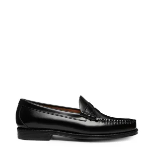 G.H Bass Weejun II Larson Moc Penny Schwarz Leder
