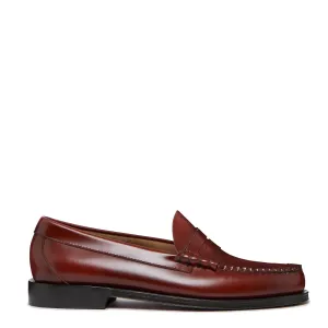 G.H.Bass Weejuns Larson Penny Loafers in Rauch-Paprika Leder von G.H.Bass