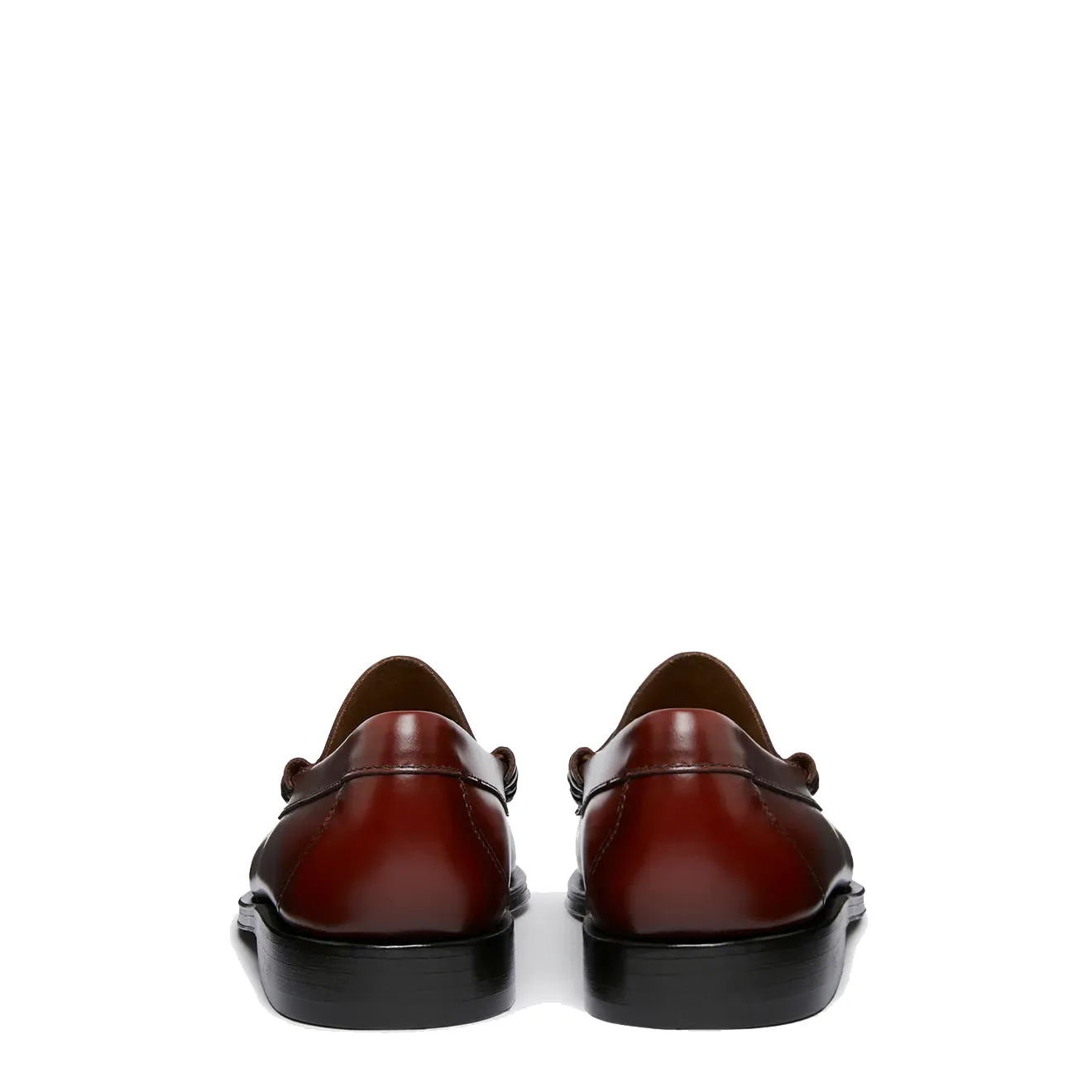 G.H.Bass Weejuns Larson Penny Loafers in Rauch-Paprika Leder von G.H.Bass