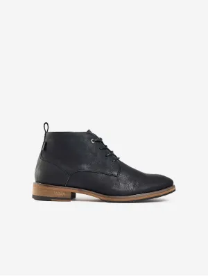Goji 2 Herren Chukka-Stiefel aus veganem Leder | Schwarz