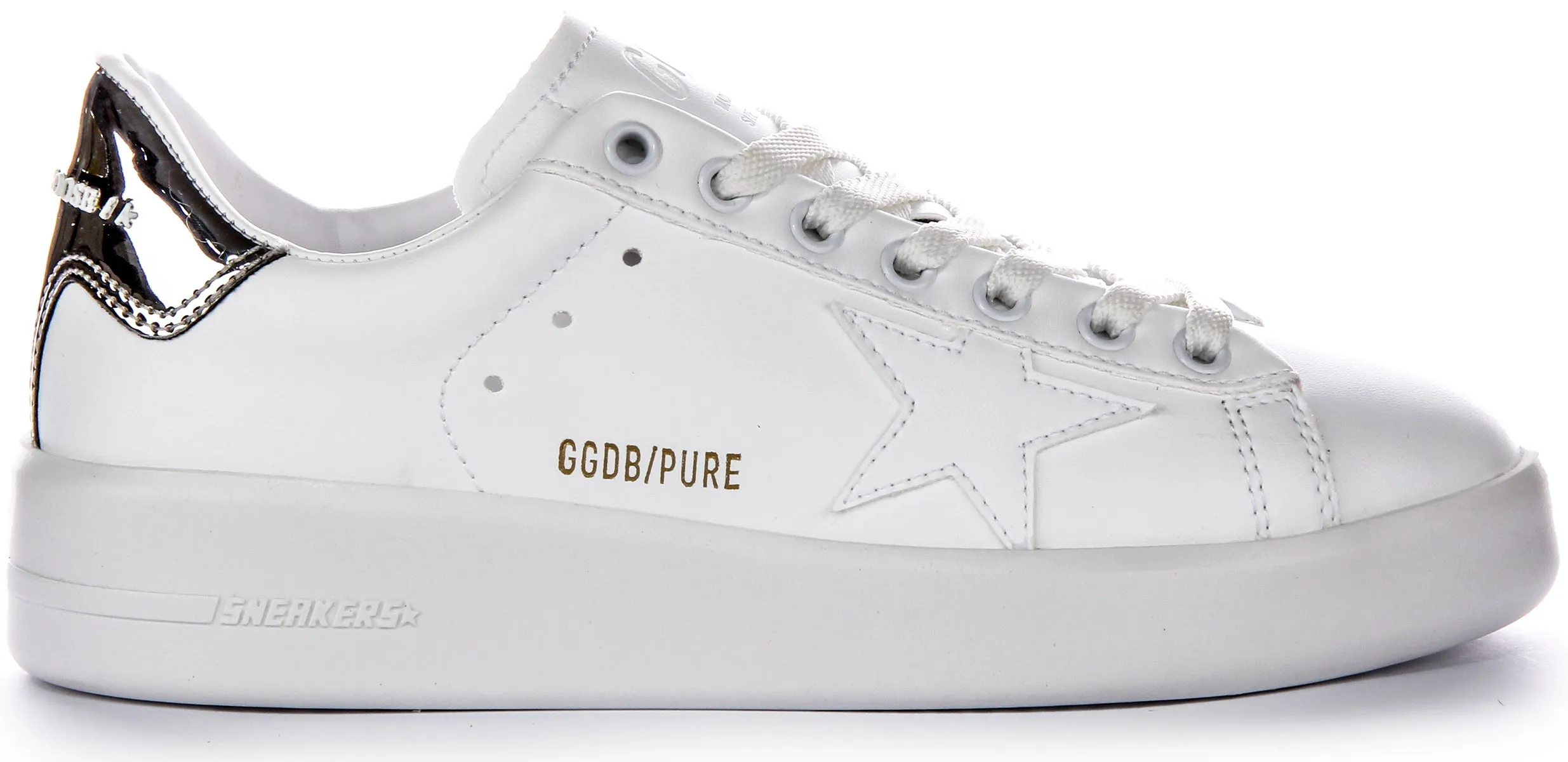 Golden Goose Pure Star Neu in Weiß Weiß Damenschuhe Golden Goose