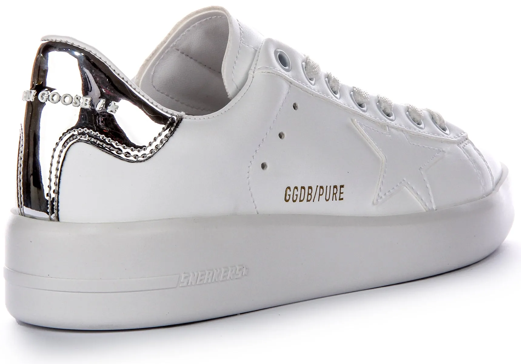 Golden Goose Pure Star Neu in Weiß Weiß Damenschuhe Golden Goose