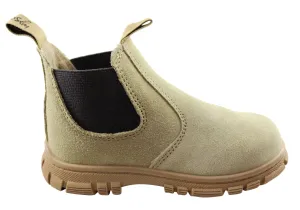Grosby Ranch Junior Kinder/Jugendliche Stiefel aus Leder Grosby Schuhe