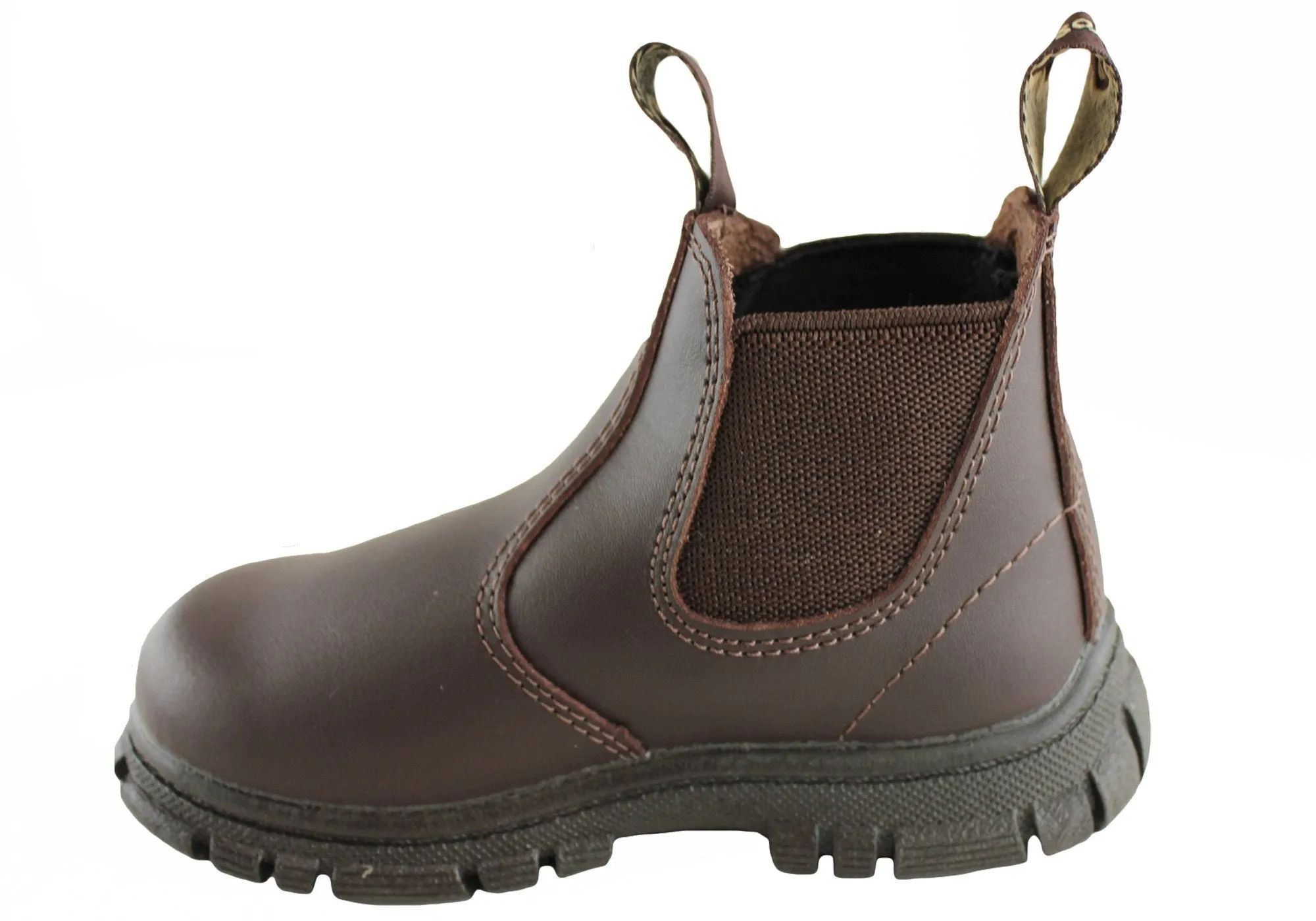 Grosby Ranch Junior Kinder/Jugendliche Stiefel aus Leder Grosby Schuhe