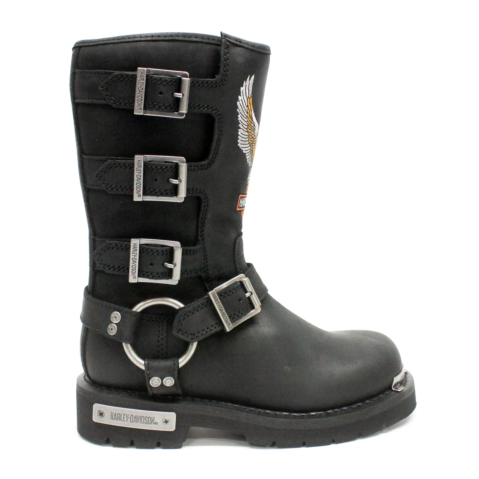 Harley Davidson Corley Damen-Stiefel aus Vollrindleder in mittlerer Schafthöhe