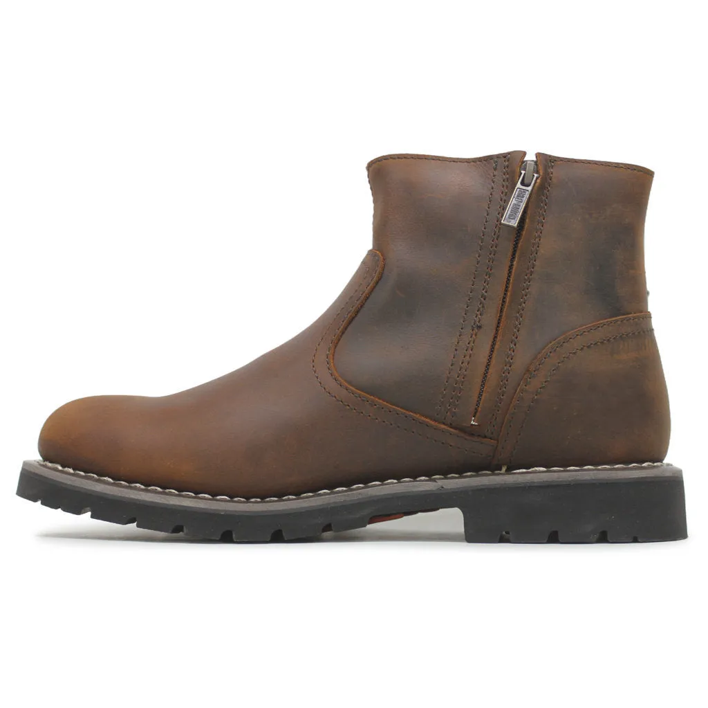 Harley Davidson Winslow 5 Zoll Vollleder Herren Knöchelstiefel