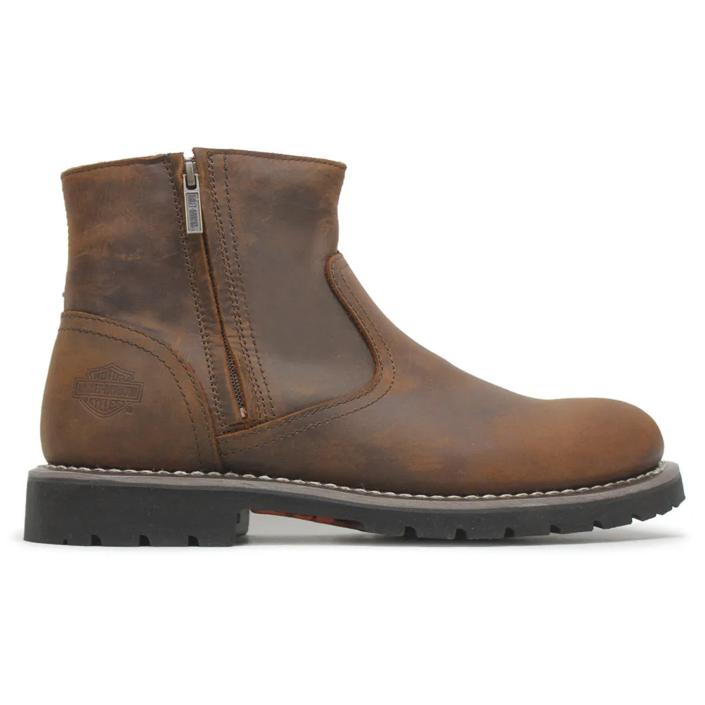 Harley Davidson Winslow 5 Zoll Vollleder Herren Knöchelstiefel