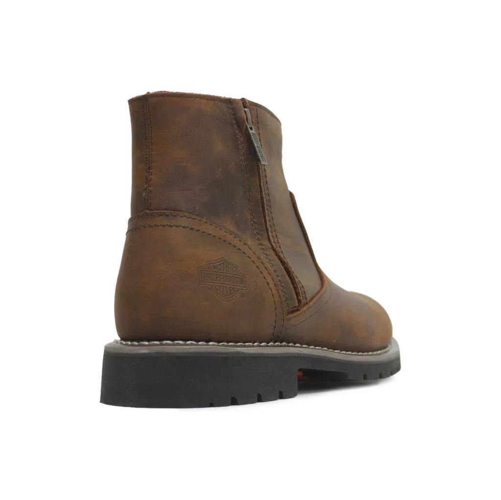 Harley Davidson Winslow 5 Zoll Vollleder Herren Knöchelstiefel