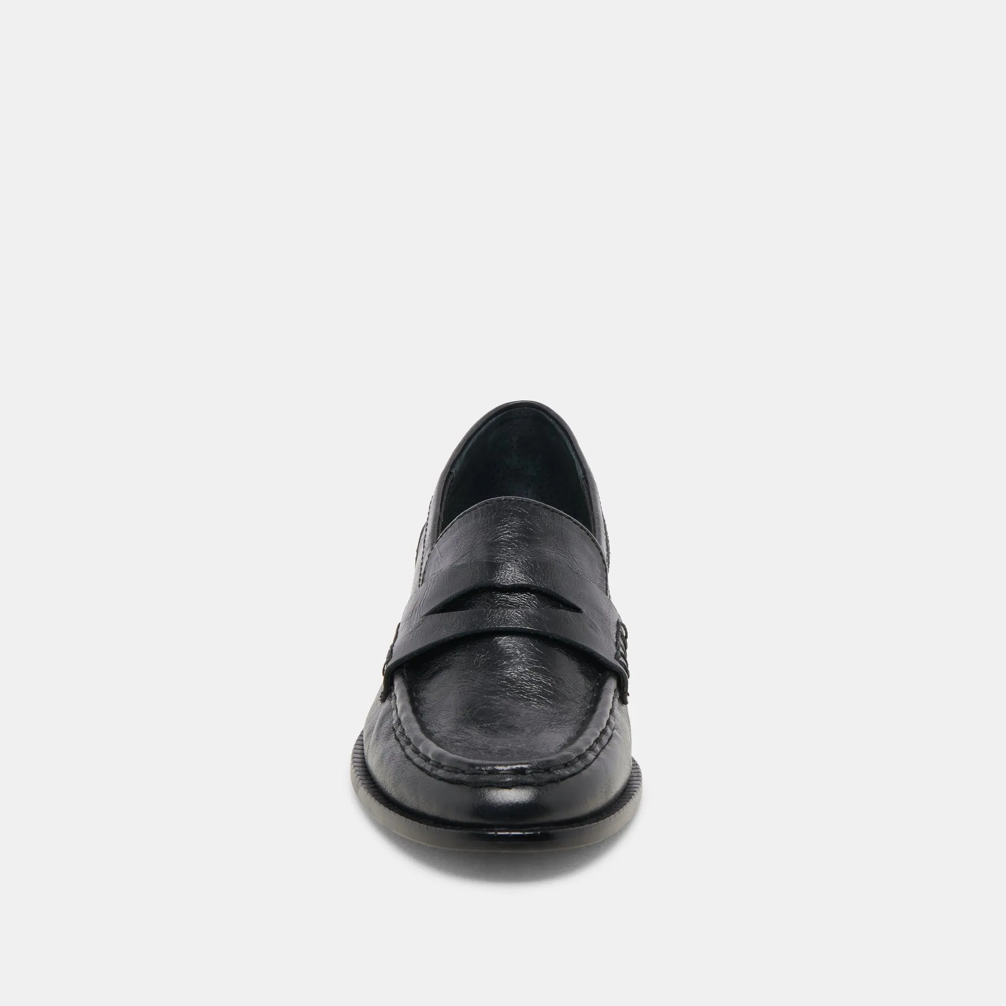 HILLY LOAFERS SCHWARZES LEDER